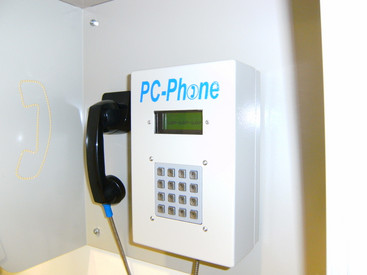Bild Telefonapparat im Haftbereich